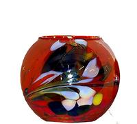 The Milford Collection - Friendship Nightlight - Tea Light Holder Red Small