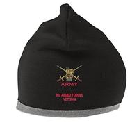 The Military Store Army - Armed Forces Veteran Beanie Hat Black/Grey