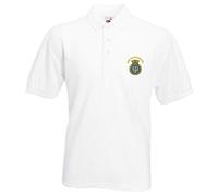 The Military Store HMS Gloucester Embroidered Polo - White - X Large
