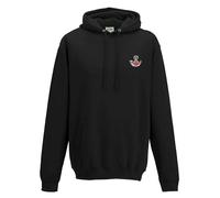 The Military Store Light Infantry Embroidered Hoodie, Black, 2X Large