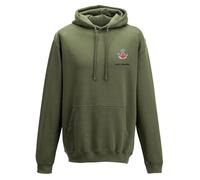 The Military Store Light Infantry Embroidered Hoodie, Military Green, 3X Large