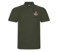 The Military Store Light Infantry Embroidered Polo Shirt, Military Green, X Large