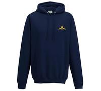 The Military Store Navy Submariner Embroidered Hoodie, Navy, Large