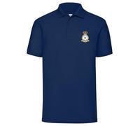 The Military Store RAF Regiment Embroidered Polo Shirt, Navy, Large