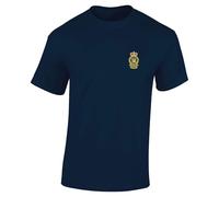 The Military Store Royal Army Ordnance Corps Embroidered T-Shirt, Navy, 2X Large