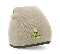 The Military Store Royal Artillery Beanie Hat Stone/Olive
