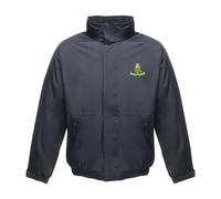 The Military Store Royal Artillery Embroidered Waterproof Jacket with Hood, Navy, Large