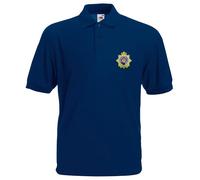 The Military Store Royal Logistic Corps Embroidered Polo Shirt, Navy, Large