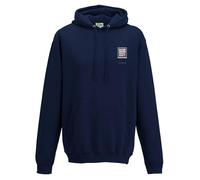 The Military Store Royal Navy Veteran Embroidered Hoodie, Navy, Medium