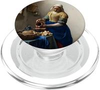 The Milkmaid by Johannes Vermeer (1660) PopSockets PopGrip for MagSafe