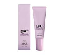 The Milky Sunscreen, Broad Spectrum SPF 50+ P Daily Light-Weight Sun Protection with No White Cast, Visible Sun Damage Correction for All Skin Types with, Vitamin E, and Aloe (1pc)