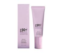 The Milky Sunscreen Broad Spectrum SPF 50+ P Lightweight, Daily Use, isible Sun Damage Correction, with Vitamin E and Aloe, 50g (1 PCS)