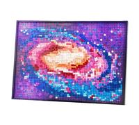 The Milky Way Galaxy Micro Building Block Set, 2200 PCS Micro Universe Galaxy Pixel Construction Bricks Model Toy, Creative Wall Art Architecture Building Kit, Gifts for Adults and 16+Teens