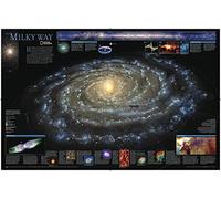 The Milky Way Map [Tubed] - Reference Maps: Wall Maps Space (National Geographic Reference Map)