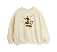 The Milky Way Sweatshirt - unisex - Mini Rodini - Kids Sweatshirts - White - 12 M - Kids 12 M