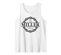 The Miller Family Last Name Holiday Group Matching Tank Top