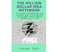 THE MILLION DOLLAR IDEA NOTEBOOK: A Lined Notebook for those Get Rich Quick Schemes that have Made You Rich