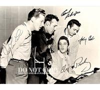 The Million Dollar Quartet Photograph 11 X 14 - Stunning 1956 Portrait - Sun Studio - Sam Phillips - Memphis - American Music Pioneers - Rare Photo - Poster Art Print
