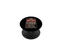 The Mimi Code Bedtime is Whenever The Answer is Always Moms PopSockets Adhesive PopGrip