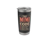 The Mimi Code Bedtime is Whenever The Answer is Always Moms Stainless Steel Insulated Tumbler