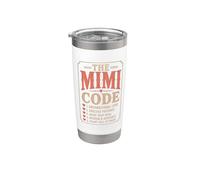 The Mimi Code Bedtime is Whenever The Answer is Always Moms Stainless Steel Insulated Tumbler