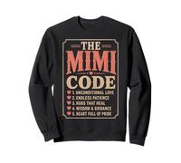 The Mimi Code Bedtime is Whenever The Answer is Always Moms Sweatshirt