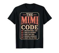 The Mimi Code Bedtime is Whenever The Answer is Always Moms T-Shirt