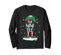 The Mimi Elf Christmas Family Matching Xmas Group Funny Long Sleeve T-Shirt