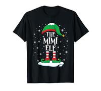 The Mimi Elf Christmas Family Matching Xmas Group Funny T-Shirt