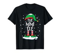 The Mimi Elf Christmas Family Matching Xmas Group Funny Value Graphic T-Shirt