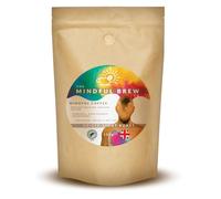 The Mindful Brew Co: Origin - Light Roast. Adaptogenic Light Roast Coffee Blend 150g - With Lion’s Mane, Reishi, Collagen, Raw Cacao & MCT Oil - Artisan Ground Coffee for Clarity, Focus & Energy.