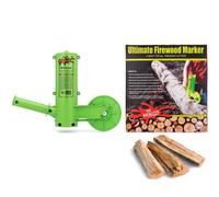 THE MINGO inside a red splash Firewood Marker (Green)