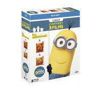 The Minions + Despicable Me 1 + Despicable Me 2 BLU-RAY NEW