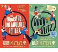 The Ministry of Unladylike Activity Collection 2 Books Set By Robin Stevens (The Ministry of Unladylike Activity, The Body in the Blitz)