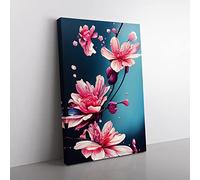 The Miraculous Flowers Canvas Print for Living Room Bedroom Home Office Décor, Wall Art Picture Ready to Hang, 76x50 cm (30x20 Inch) CAN3020-V1022-CK-4579
