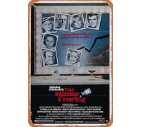 The Mirror Crack'd (1980) Poster Metal Tin Sign Retro Vintage 8x12 Inch Wall Decor
