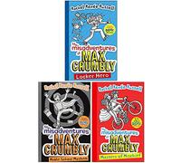 The Misadventures of Max Crumbly Series 3 Books Collection Set by Rachel Renée Russell (Locker Hero, Middle School Mayhem & Masters of Mischief)