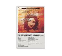 The Miseducation Of Lauryn Hill Creative Waterproof Decorative Paintings Free of Framing Directly Pasted with Moisture-proof And Anti Fouling Materials Living Room Bedroom Hanging Paintings Artistic S