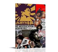 The Miseducation of Lauryn HillPainting Art Poster Canvas Art Wall Decoration Home Bedroom Aesthetics Painter Living Deco Strong Wall Painting Room DecoratedFrame-style16x24inch(40x60cm)