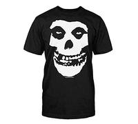 The Misfits - Classic Fiend Skull Adult T-Shirt In Black, Large, Black
