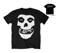 (M, Black) Misfits Fiend Skull T Shirt