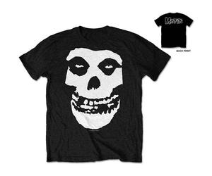 The Misfits Classic Fiend Skull Mens Blk T Shirt: Small