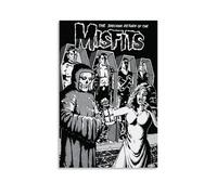 The Misfits Poster Canvas Oil Painting Canvas Art Poster Home Hanging Painting Bar Art Interior Wall Decoration PosterUnframe-style16x24inch(40x60cm)