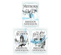 The Mistborn Trilogy 3 Books Set Collection By Brandon Sanderson (Mistborn, The Well of Ascension, The Hero of Ages)