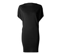 The Mistral Short-Sleeve Dress - female - Jacquemus - Short Dresses - Black - M - Dresses M