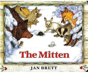 The Mitten by Jan Brett (English) Board Book Book