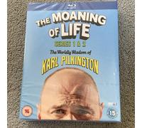 The Moaning of Life - Series 1 and 2 - Complete (Blu-ray, 2015) New Sealed