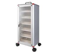 The mobile phone storage cabinet is an essential tool for educators and students to manage devices efficiently, fostering a focused learning environment. Crafted from durable aluminum alloy