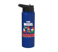 The Model Gnome Funny Model Christmas Stainless Steel Insulated Water Bottle