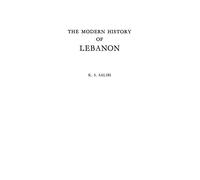 The Modern History of Lebanon